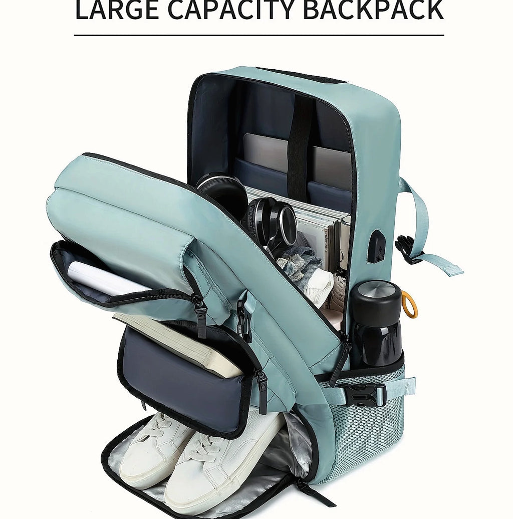 Large Capacity Laptop Backpack with Travel Organizer