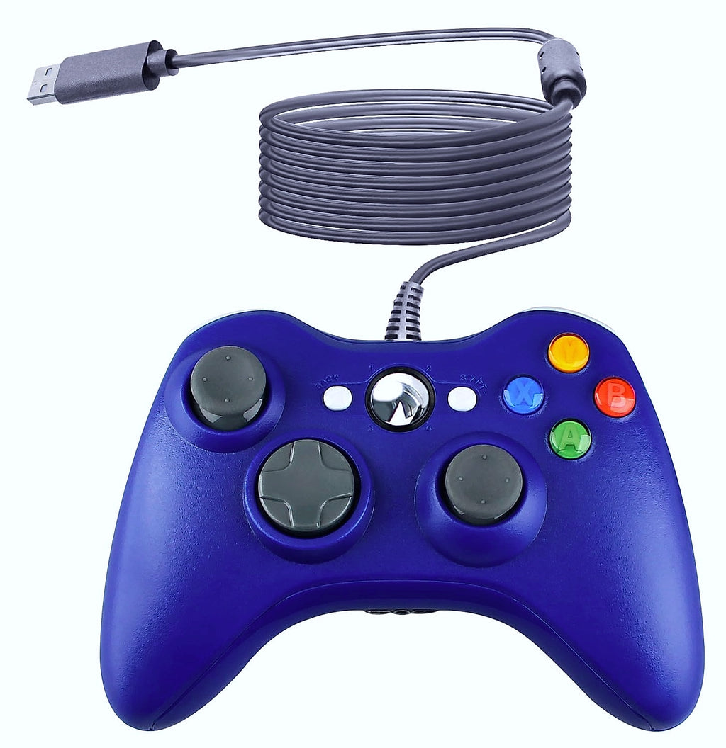 OSTENT Wired USB Controller Gamepad for Xbox 360 and PC