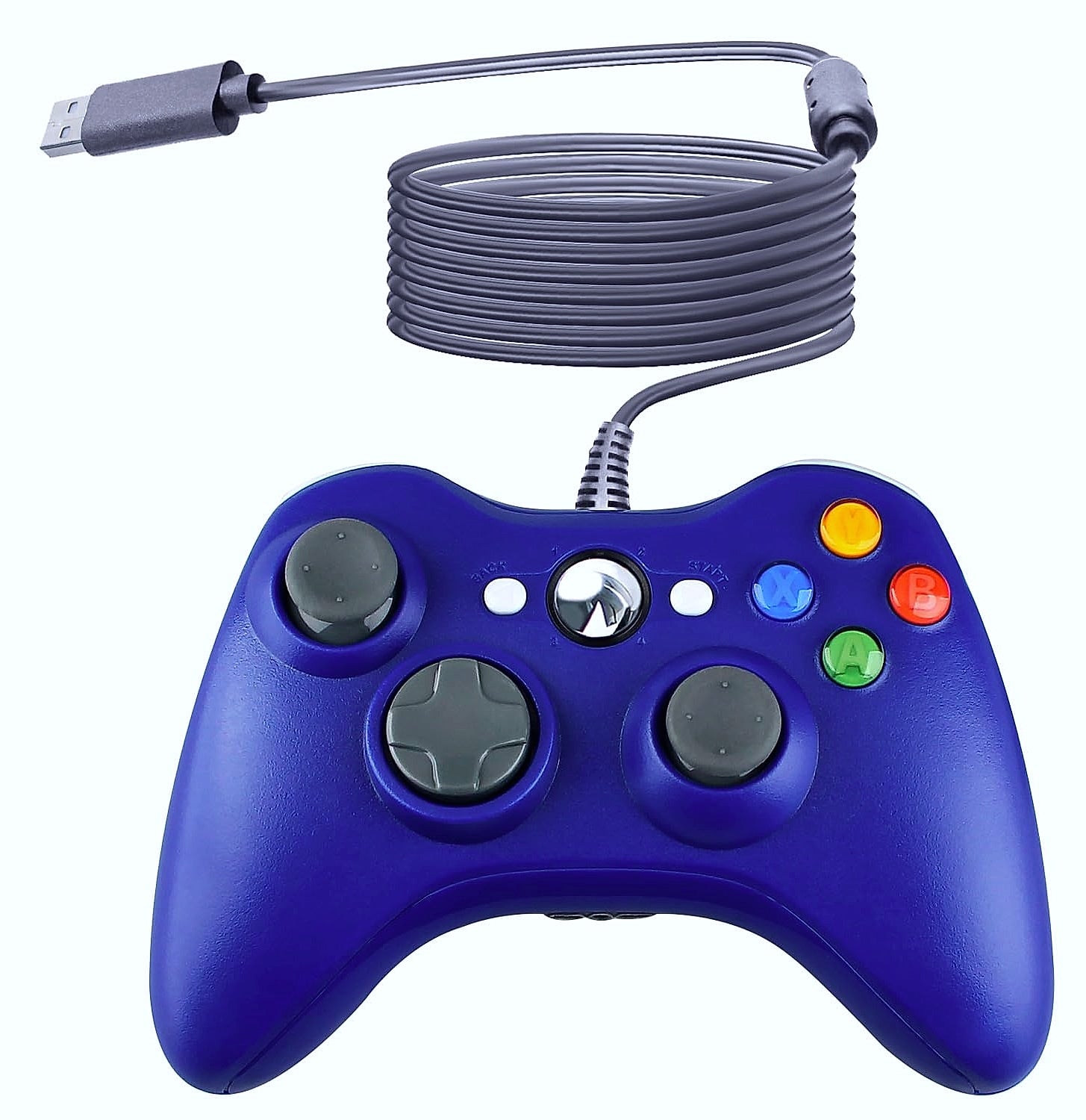 OSTENT Wired USB Controller Gamepad for Xbox 360 and PC