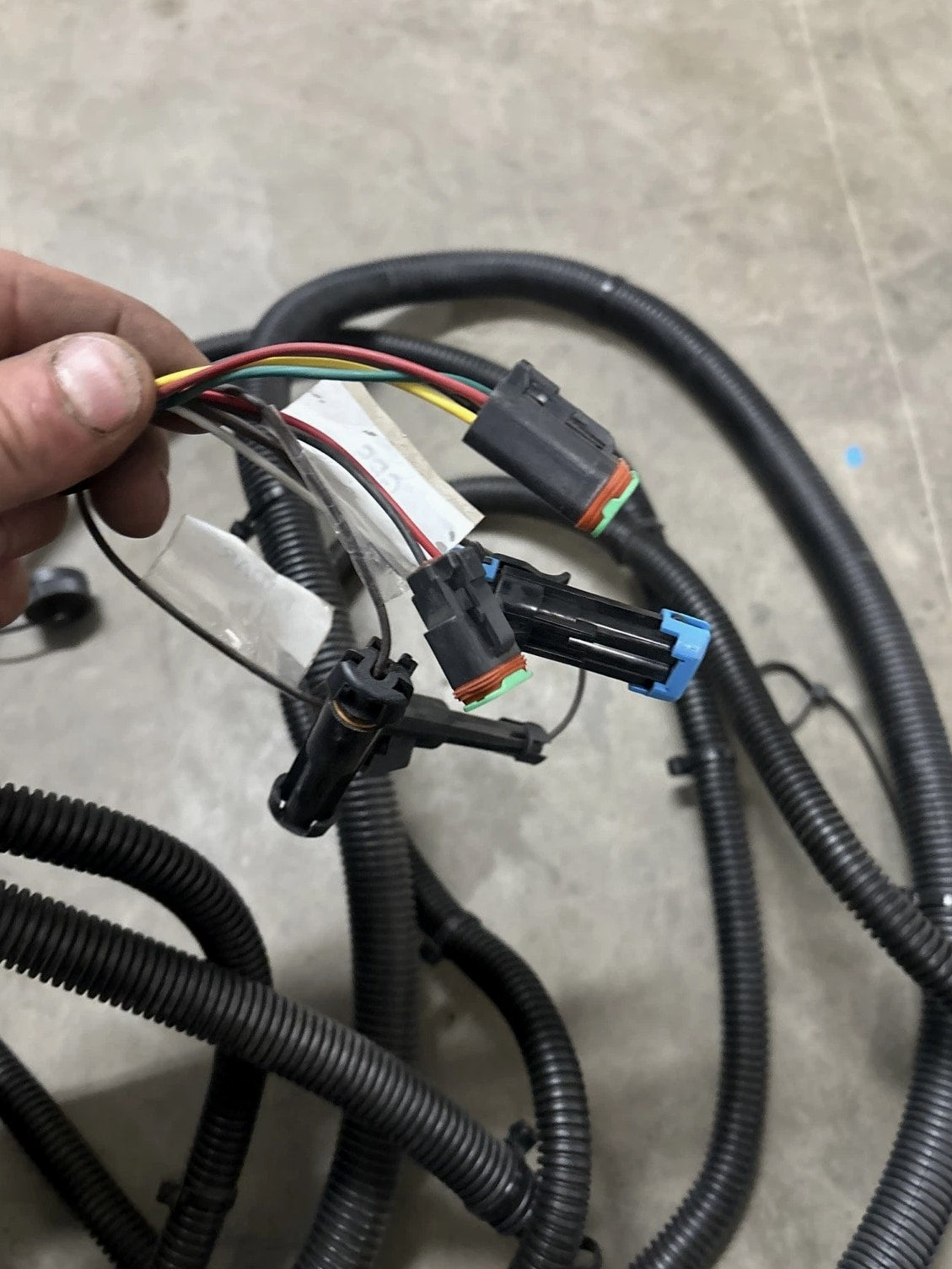 John Deere GreenStar Ready Parallel Tracking Cab Wiring Harness PF80802