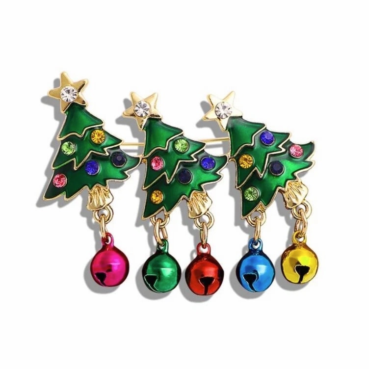 Christmas Badge Brooch Men Women Fashion Clothing Accessories Brooch Pins