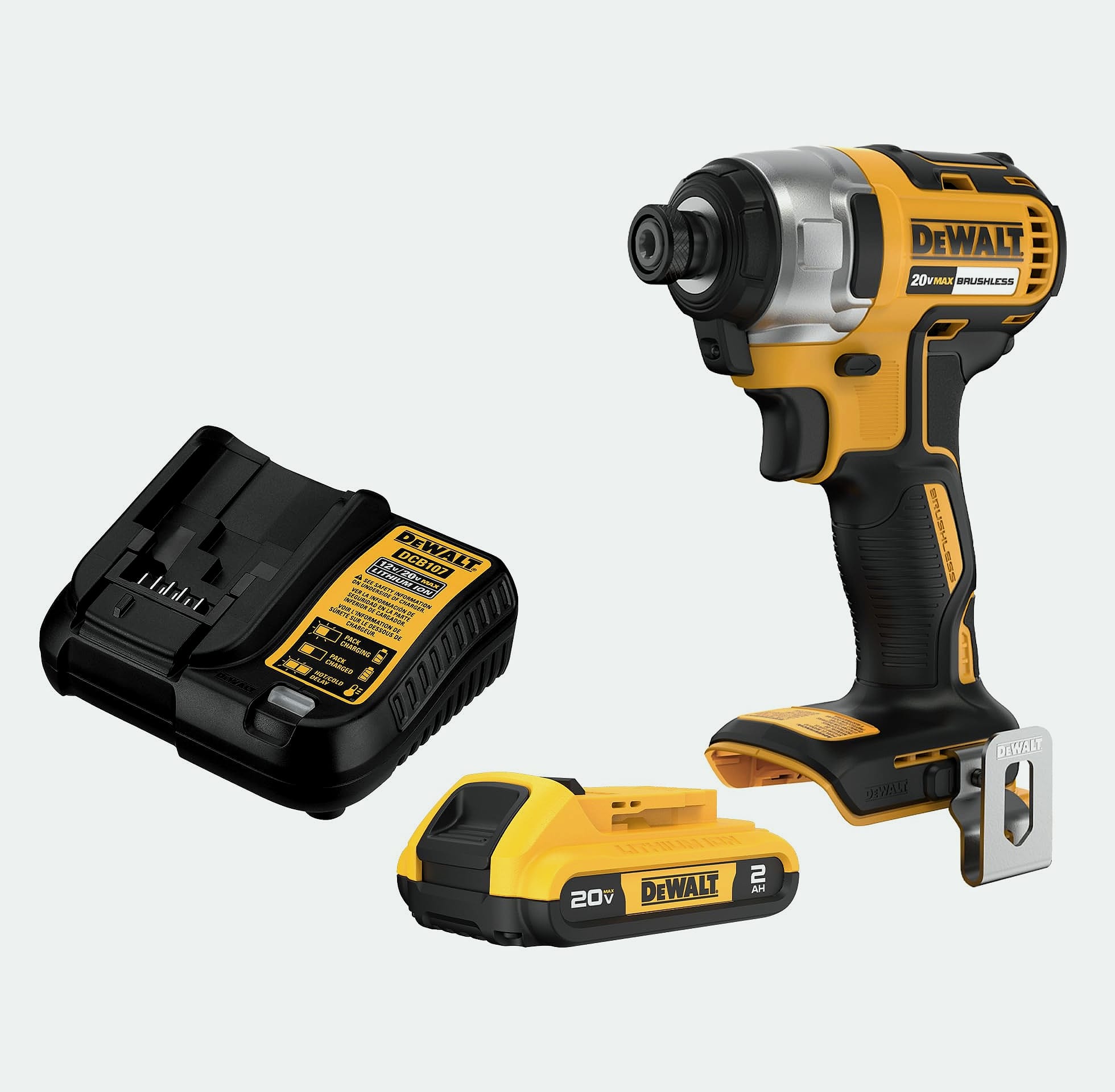 DeWalt DCF787D1 20V MAX 1/4 Impact Driver Kit