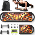 20-in-1 Push Up Board Home Gym Equipment with Handles Strength Training