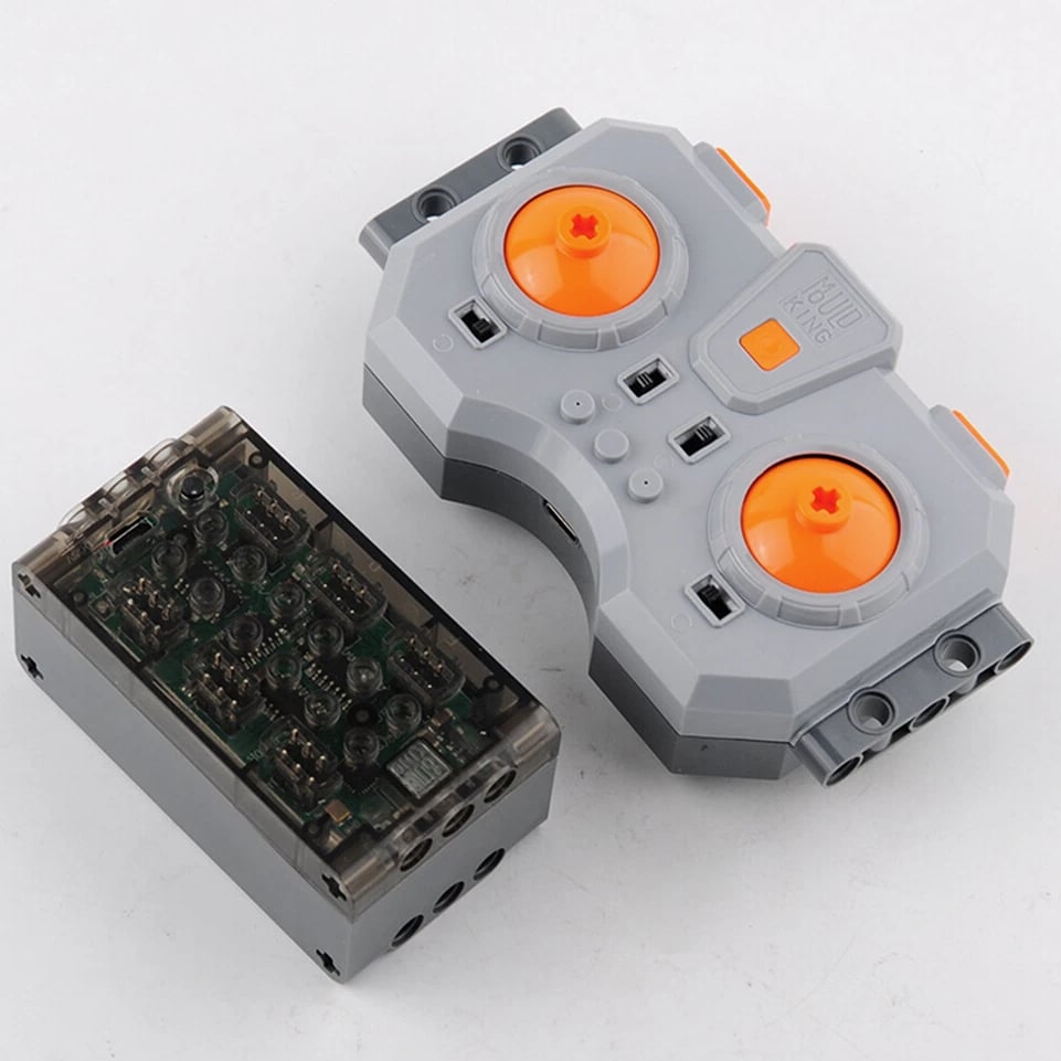 Mould King 6CH APP Remote Controller Battery Box for MOC PF Building Blocks