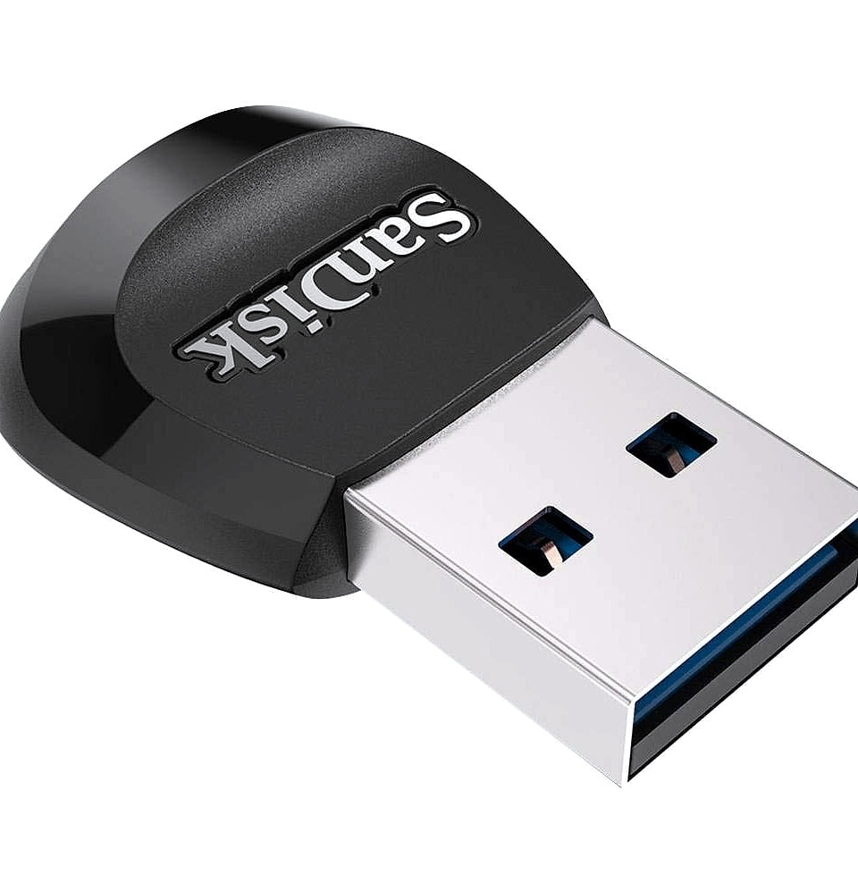 SanDisk MobileMate USB 3.0 microSD Card Reader SDDR-B531-GN6NN