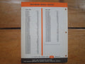 1952 Ford Body Parts,  Parts And Accessories Data Bulletin. Exterior Body Parts