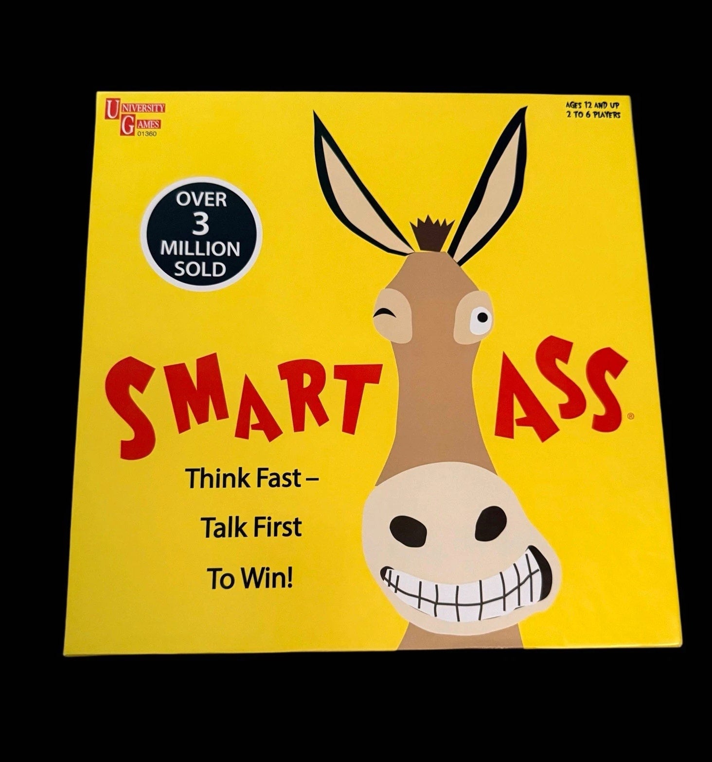University Games Smart Ass The Ultimate Trivia Board Game for Families & Adults