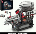 Mould King 10225 V8 Engine Building Block Set with Motor