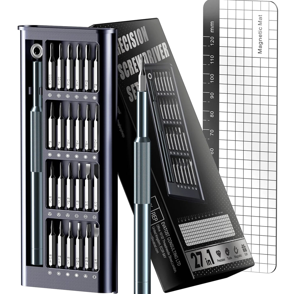 27-in-1 Precision Screwdriver Set, Magnetic Repair Kit for Electronics & Gadgets