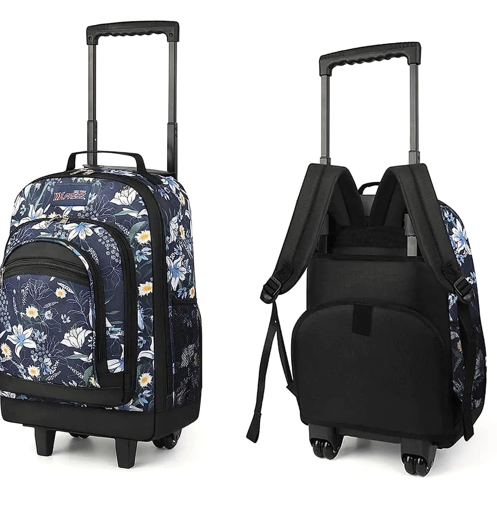 New York XPress 20 Inch Rolling Backpack for Adults