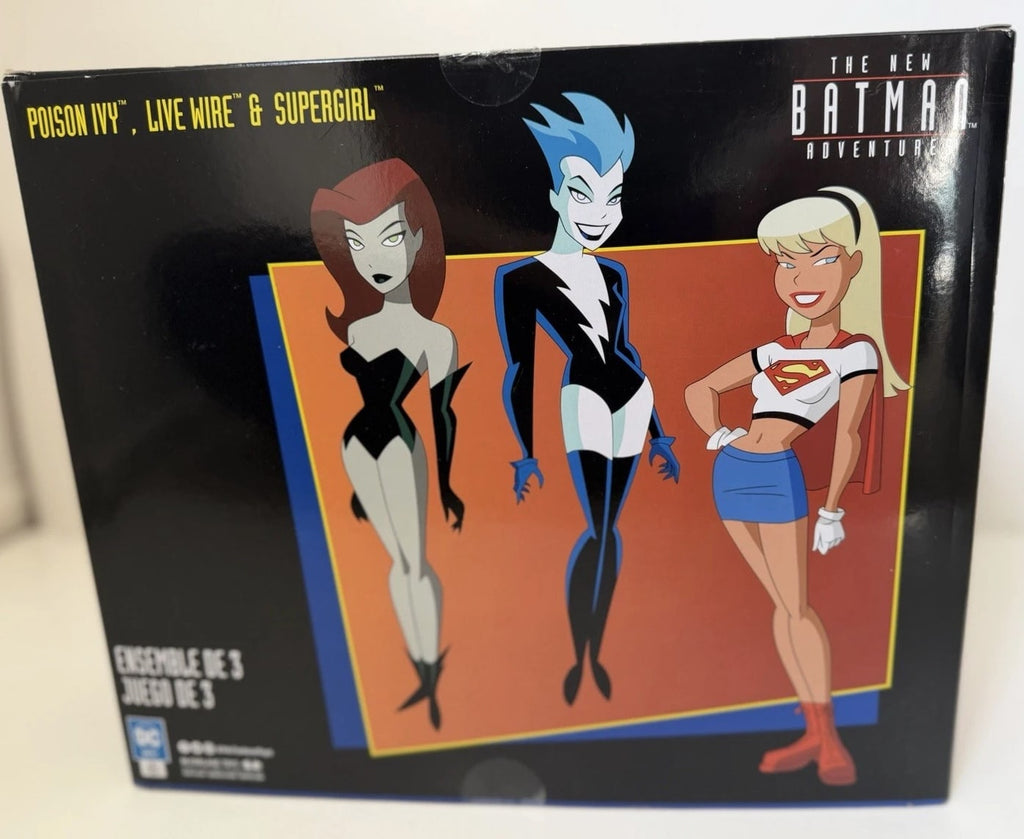 McFarlane Toys Batman Adventures Girls Night Out 3 Pack Action Figures 7in