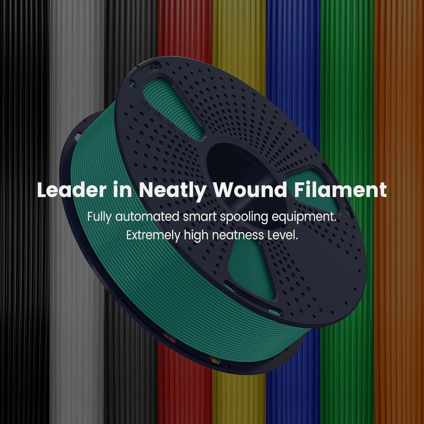 PLA 3D Printer Filament 1.75Mm - Neatly Wound 3D Printing Filament