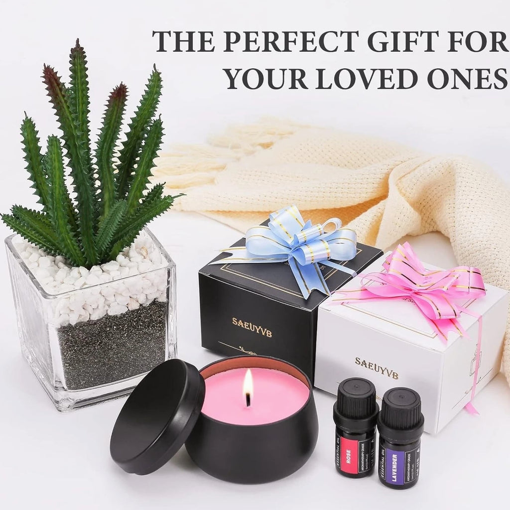 Candle Making Kit for Adults with Hot Plate, DIY Starter Soy Candle Making Su...
