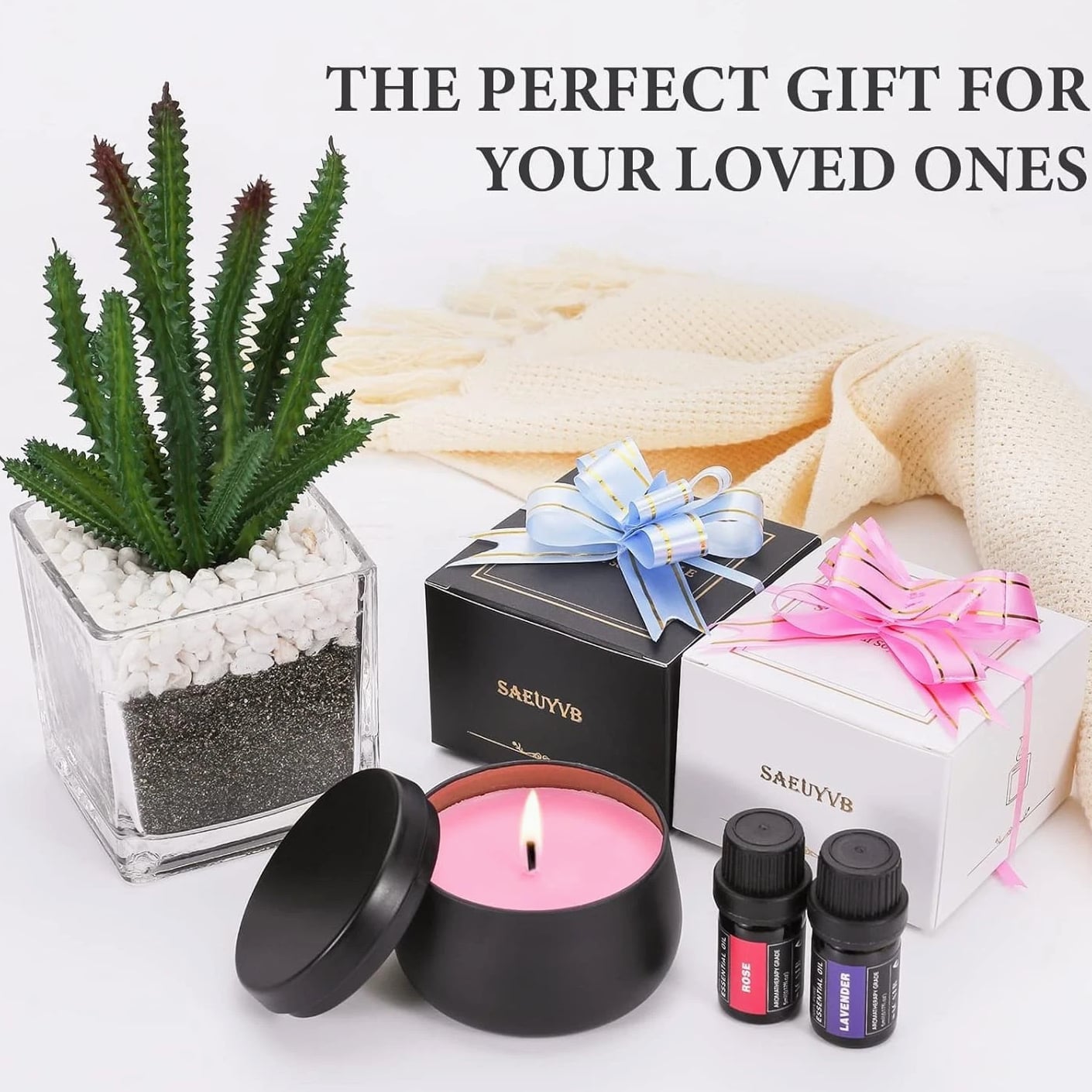 Candle Making Kit for Adults with Hot Plate, DIY Starter Soy Candle Making Su...