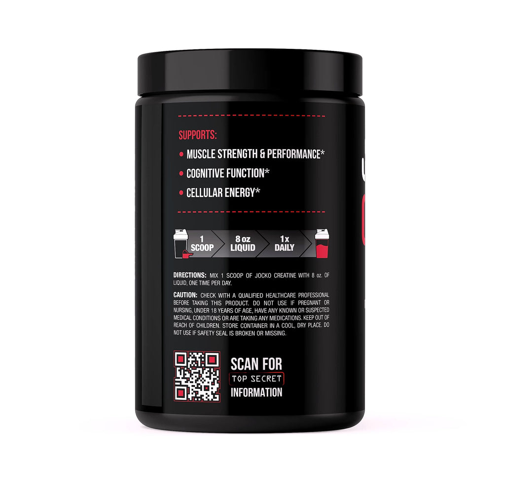 Jocko Fuel Creatine Monohydrate Powder, 450g