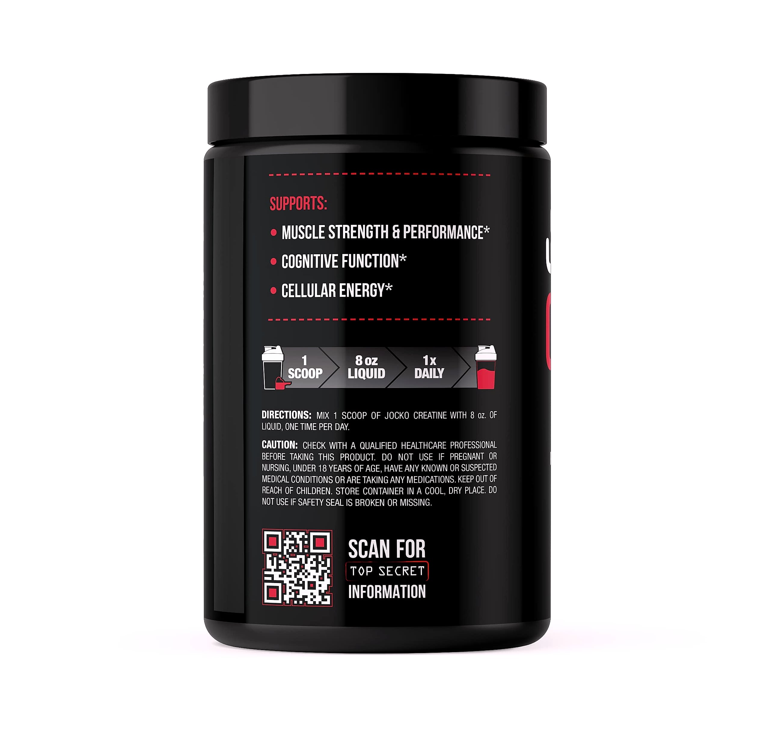 Jocko Fuel Creatine Monohydrate Powder, 450g