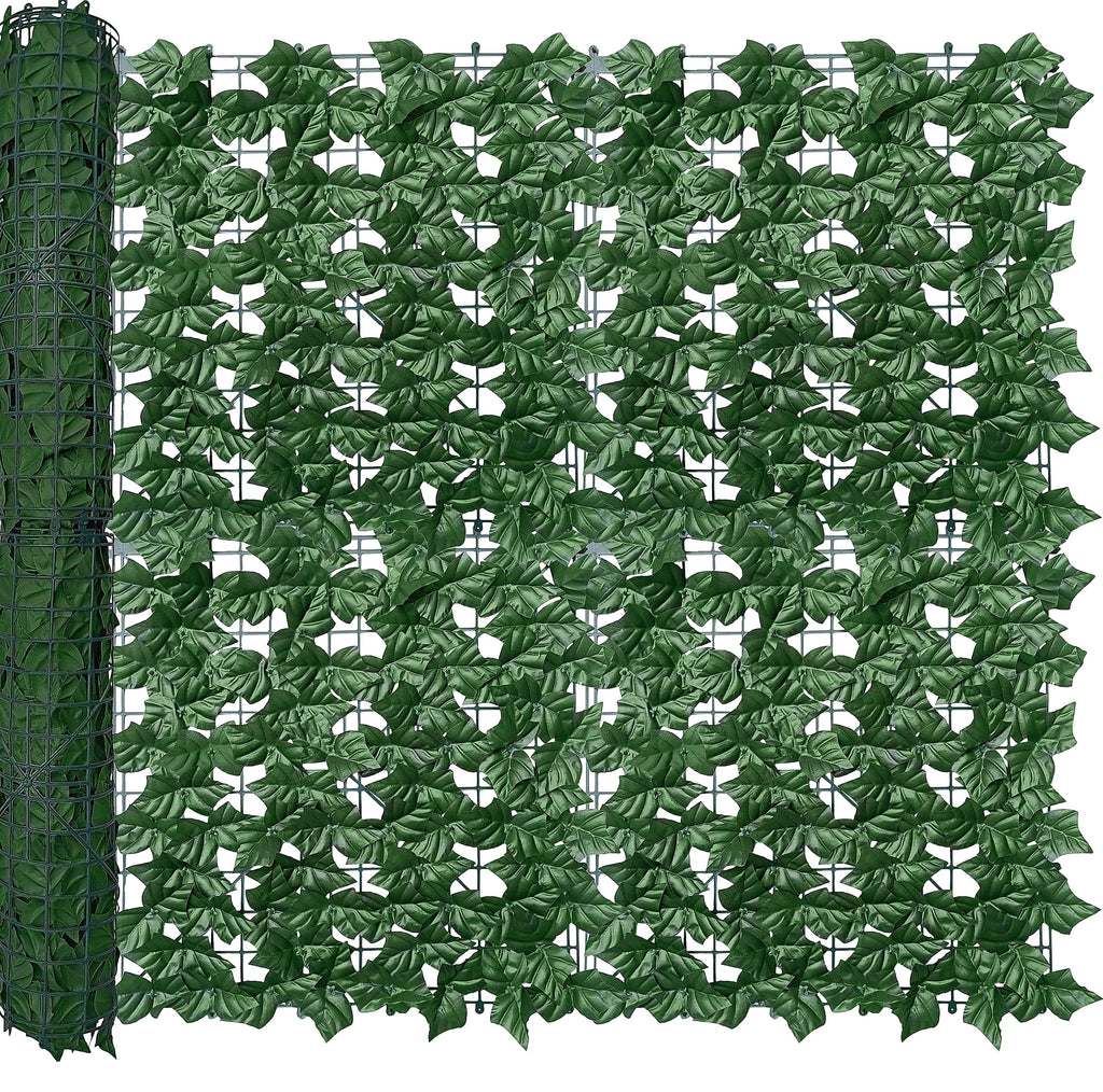 ODTORY 40x120 in Artificial Ivy Privacy Fence Screen with UV Protection