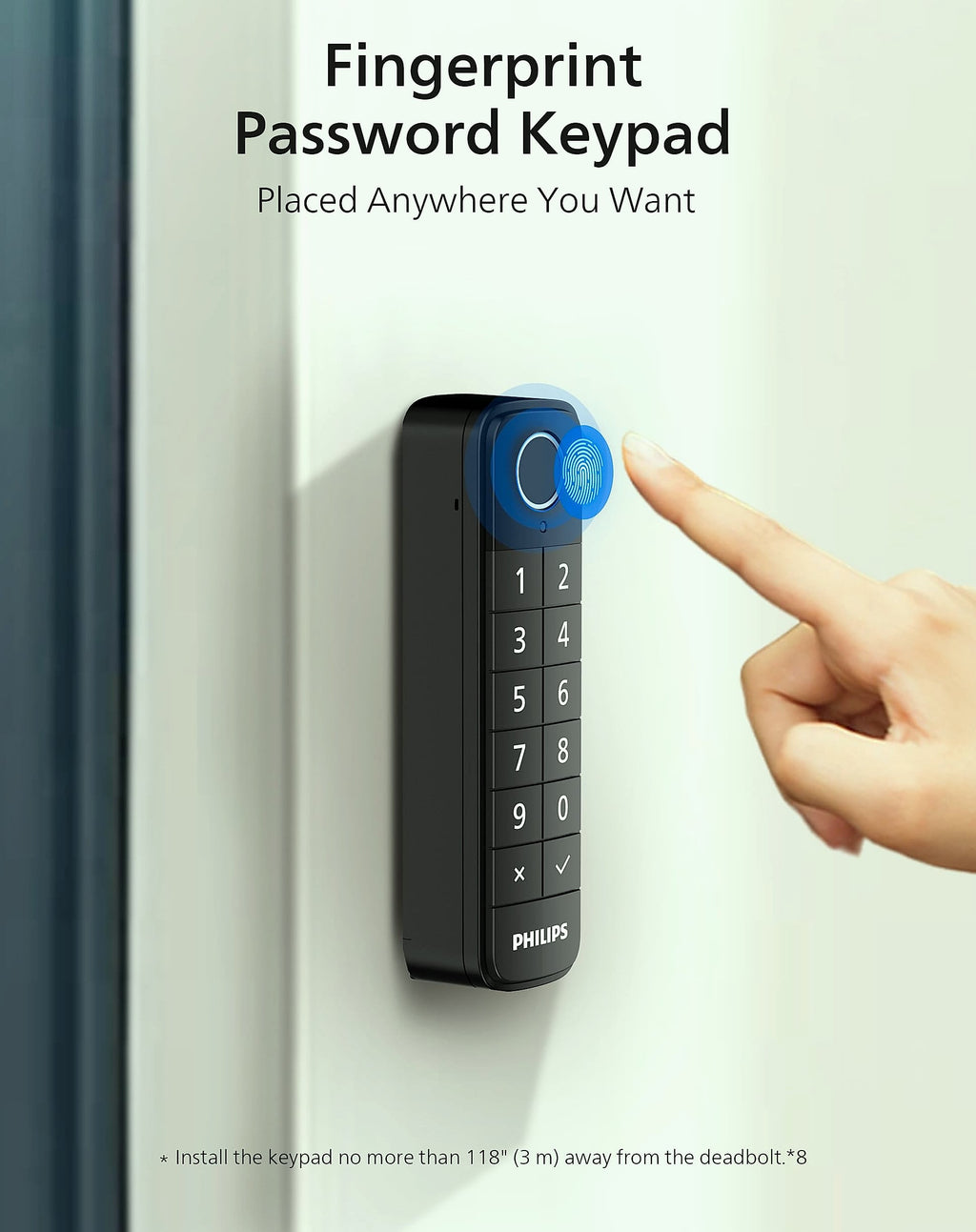 Philips Fingerprint Wireless Keypad for DDL230X Smart Lock