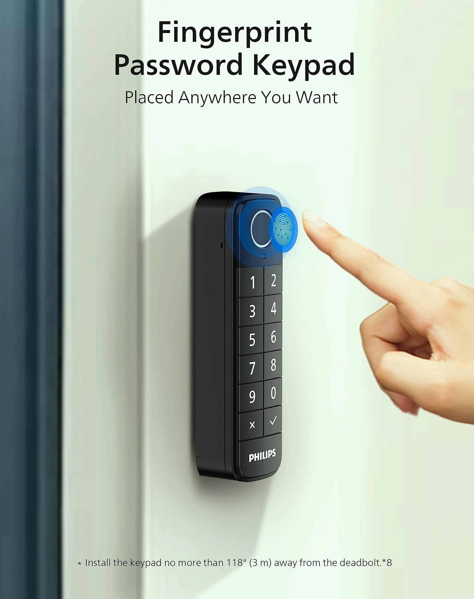 Philips Fingerprint Wireless Keypad for DDL230X Smart Lock