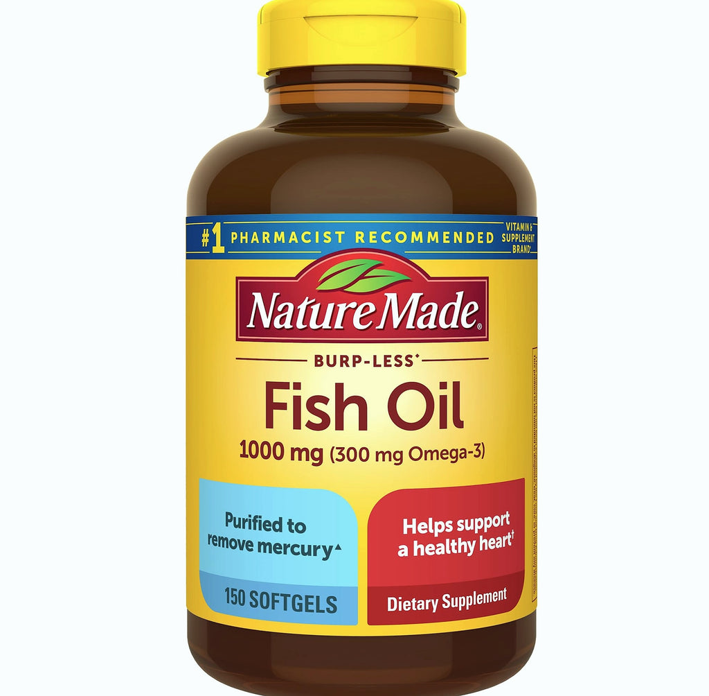 Nature Made Fish Oil 1200 mg Omega 3 Softgels, 230 Count