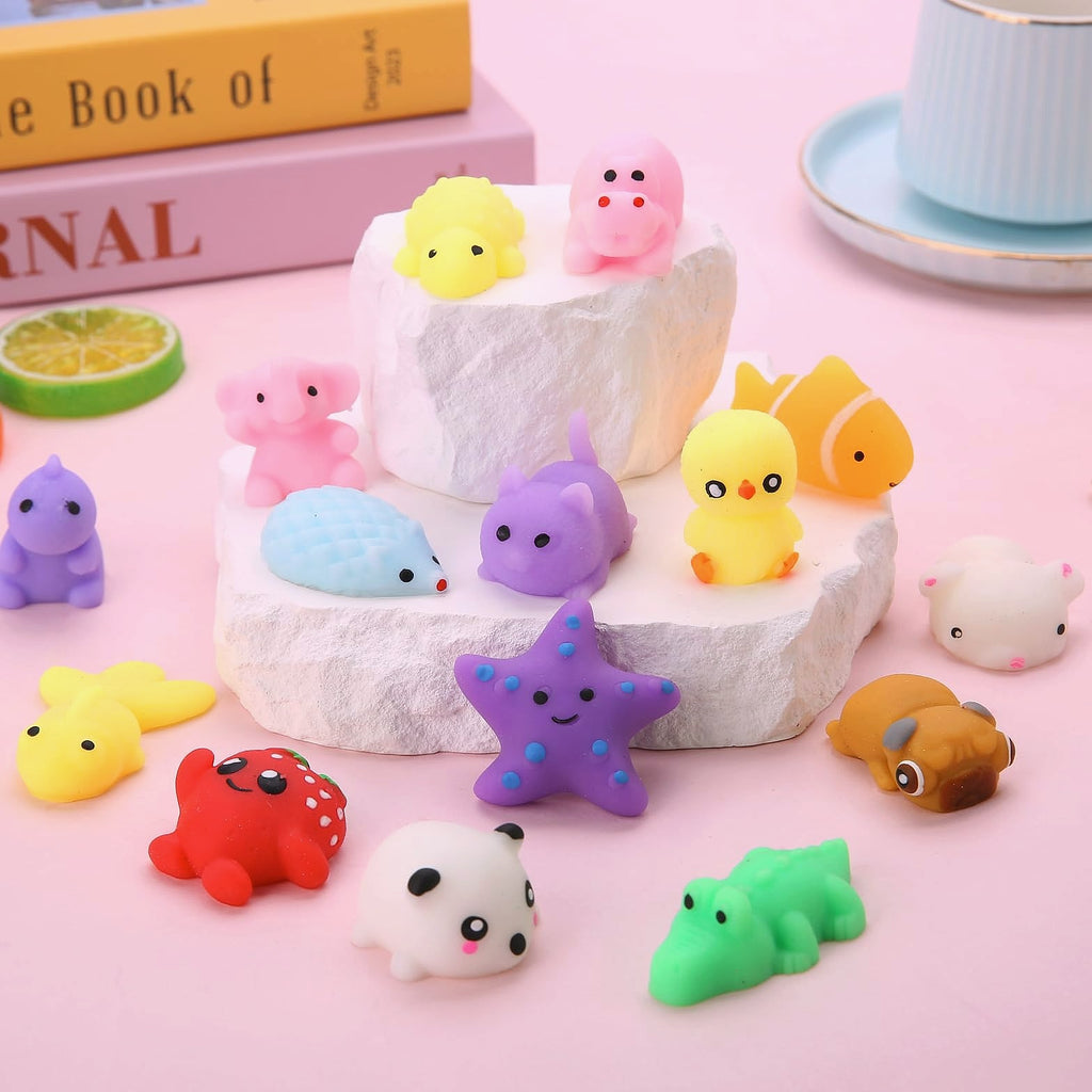Mantyplay 30 Pack Mini Squishies Toys for Kids Party Favors