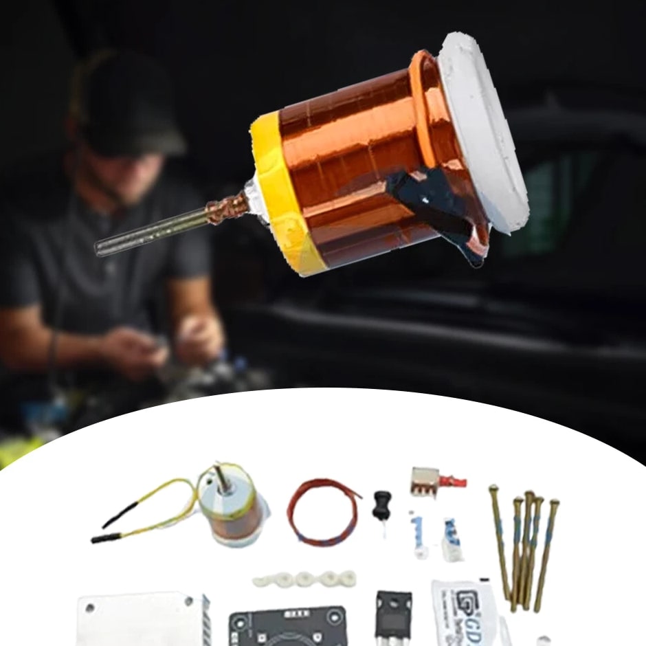 HFSSTC Tesla Coil High Frequency Electronic Candle-Shaped Power Supply DIY Kit