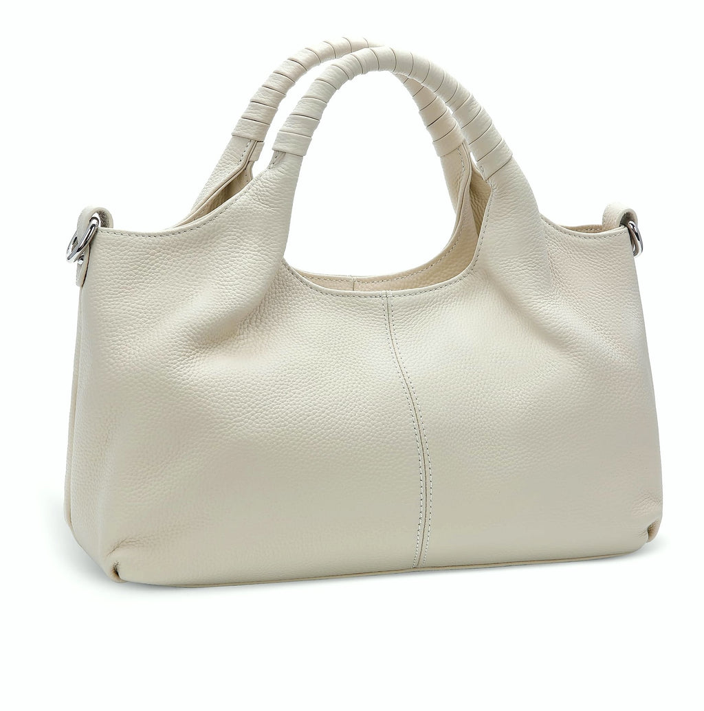 Iswee Genuine Leather Shoulder Bag Satchel Cross Body Tote