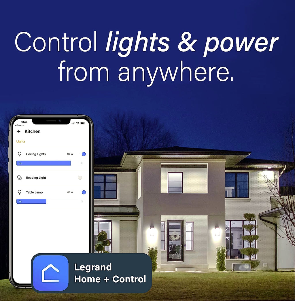 Legrand adorne with Netatmo Smart Home Gateway WNAH1W1