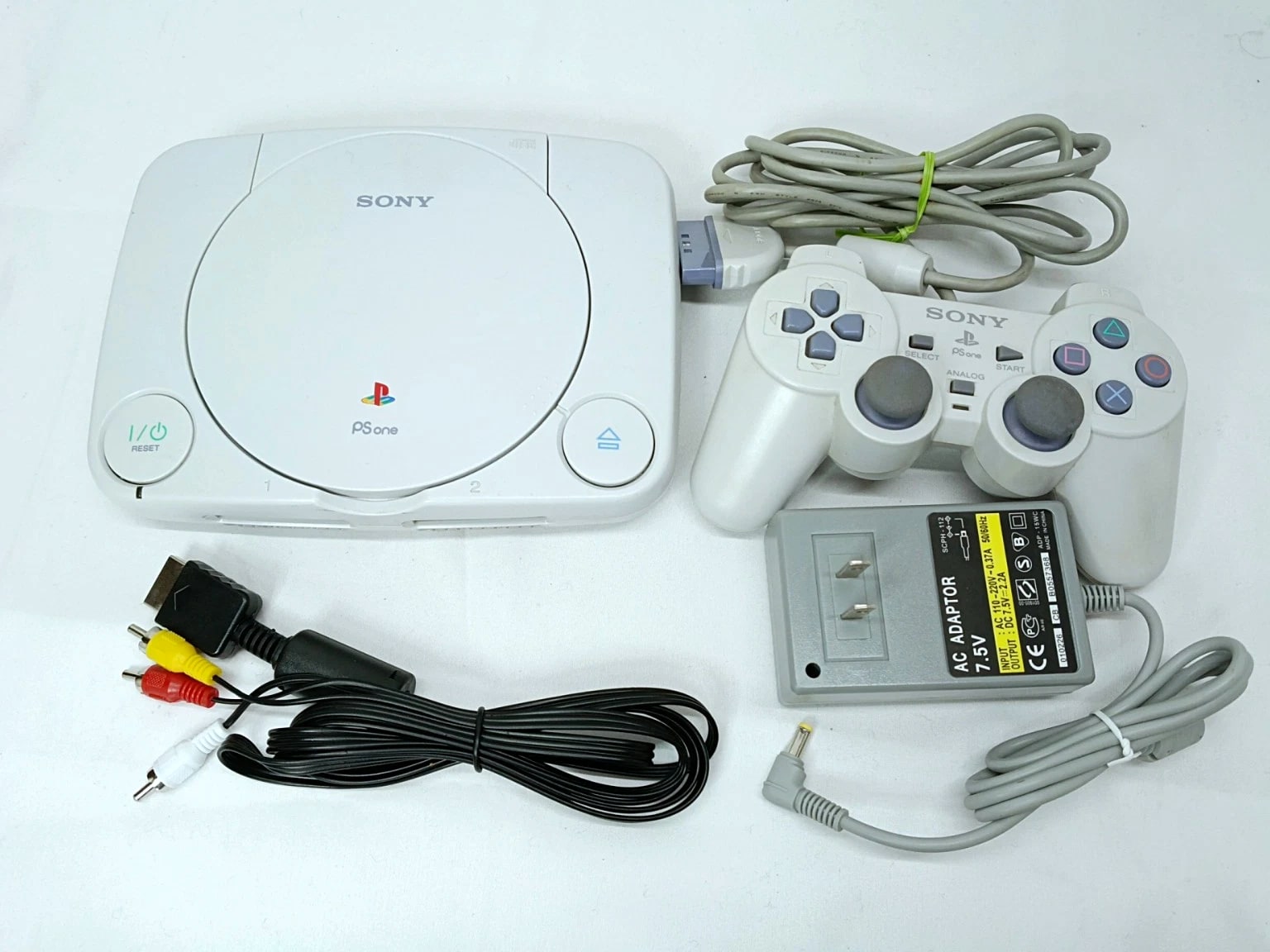 Sony PSOne SCPH-100 PS1 Console  controller PS ONE NTSC-J Japan Tested