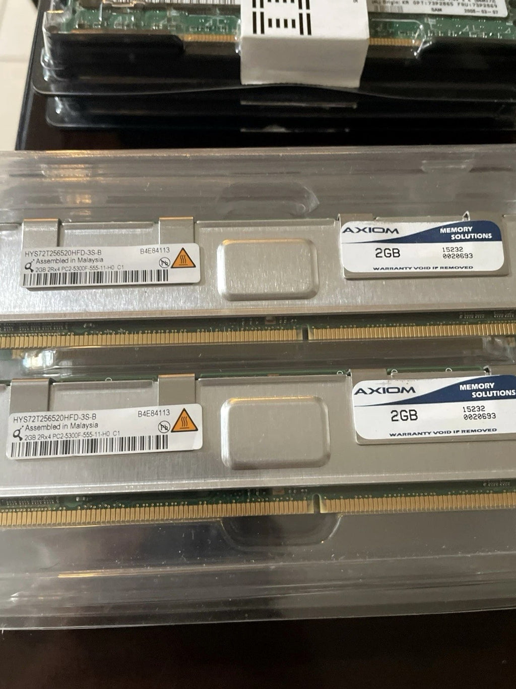 Lot of 40 Pieces Desktop And Server RAM Memory Modules Mixed - 3 Pounds