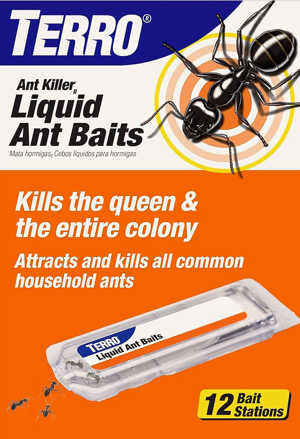 Terro T300B Liquid Ant Killer Bait Stations, 12 Count