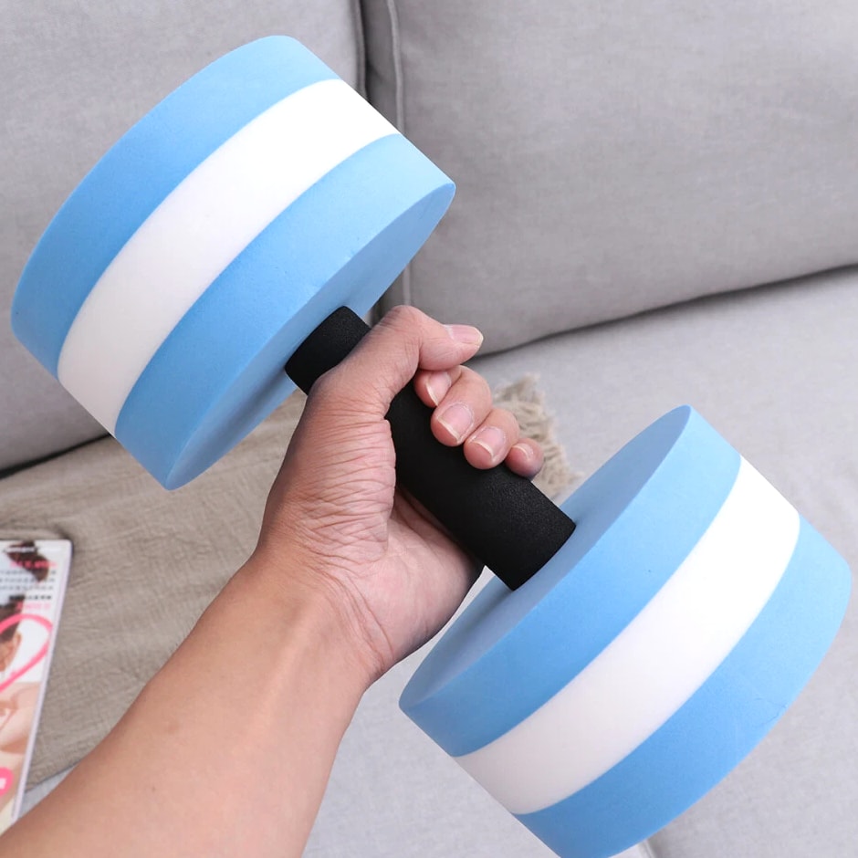 Water Weights Pool Exercise & Fitness Dumbbells Equipment Miss
