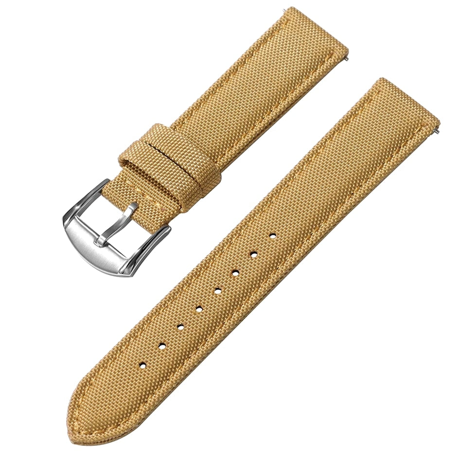 Nylon Watch Straps - Fits Most Popular Watch Models (20mm/22mm)