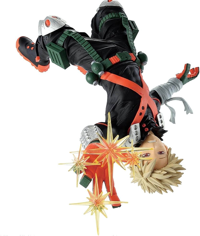 YLQANONG MHA Bakugo Anime Figure 17cm Collectible Statue