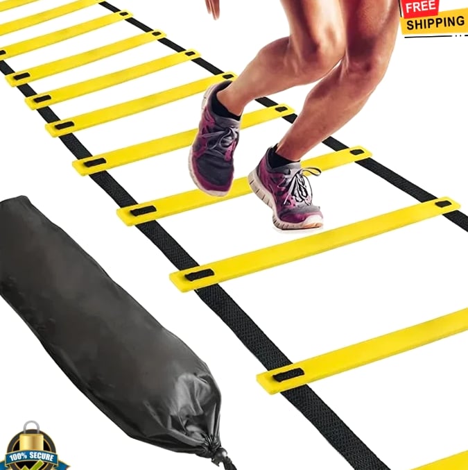 3m/5m  Agility Ladder Speed Training Equipment Nylon Straps for Sports & Fitness