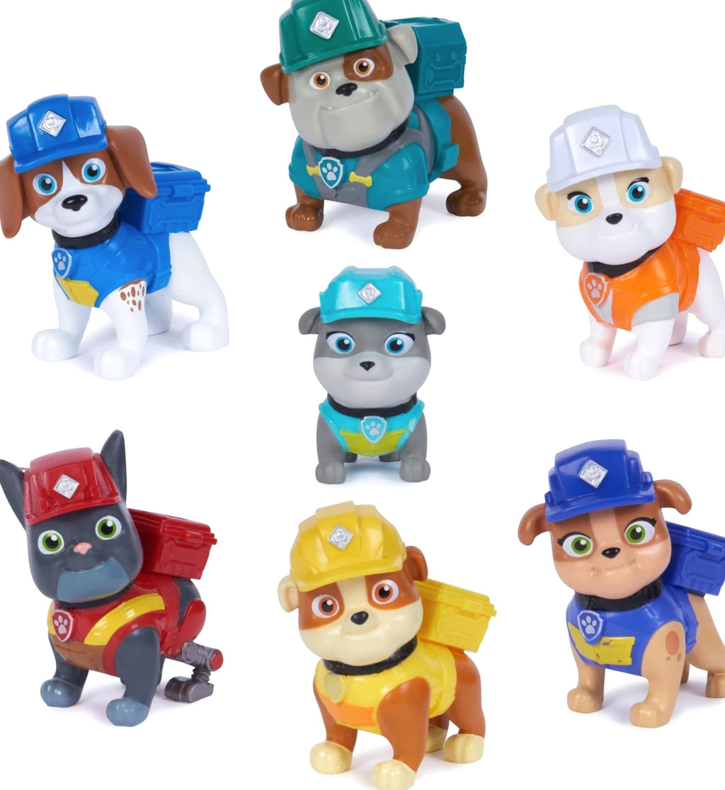 Rubble & Crew, Toy Figures Gift Pack, with 7 Collectible Action Figures, Kids...