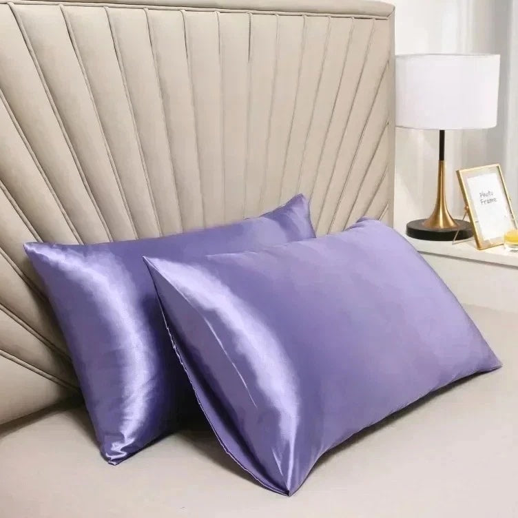 20*30 Inch Soft Breathable Smooth Cooling Mulberry Silk Pillowcase Set of 2