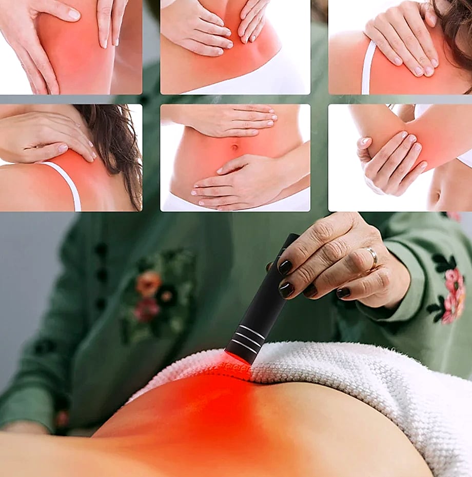 Vilnason Red Light Therapy Flashlight 660nm 850nm LED