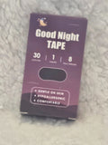 Good Night Tape 8 Hour Release 30 Patches Per Box Gentle on Mouth