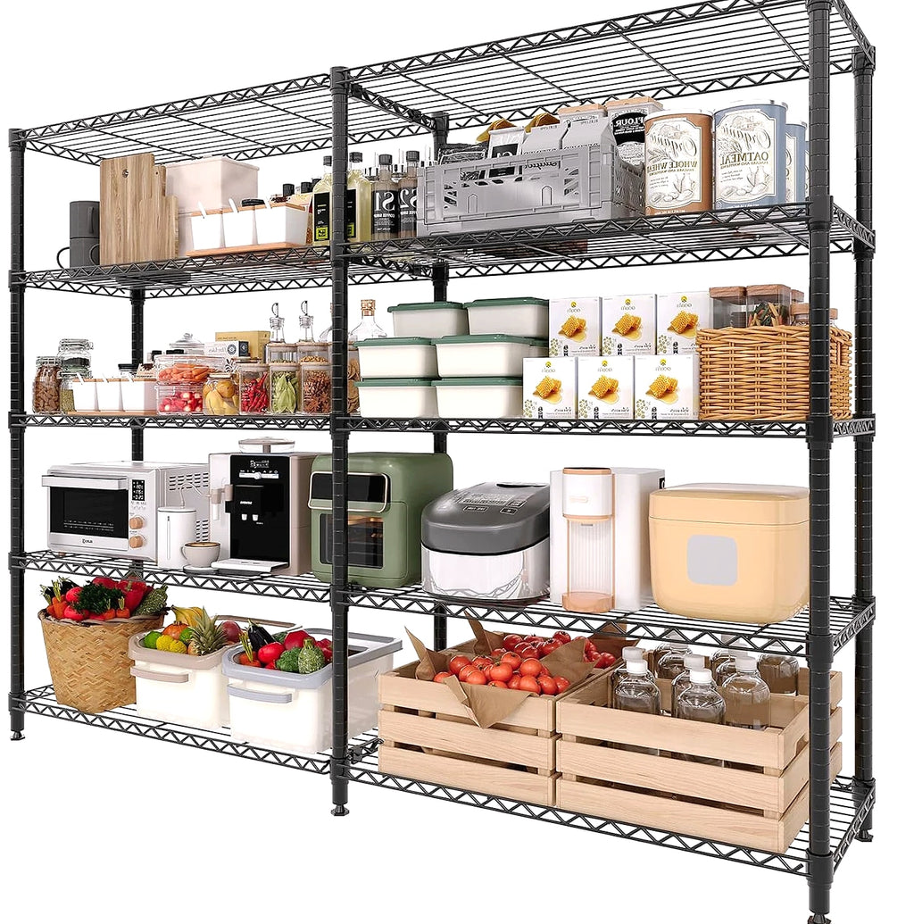 TWISTER.CK Heavy Duty Metal Shelving Unit 4/5 Tier