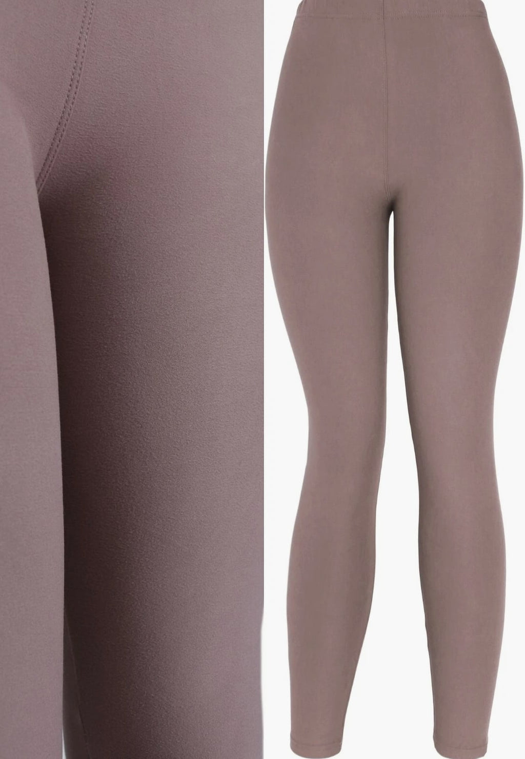 Ultra Soft Solid Brushed Basic Full Regular/Plus Size Leggings Classic Leggings