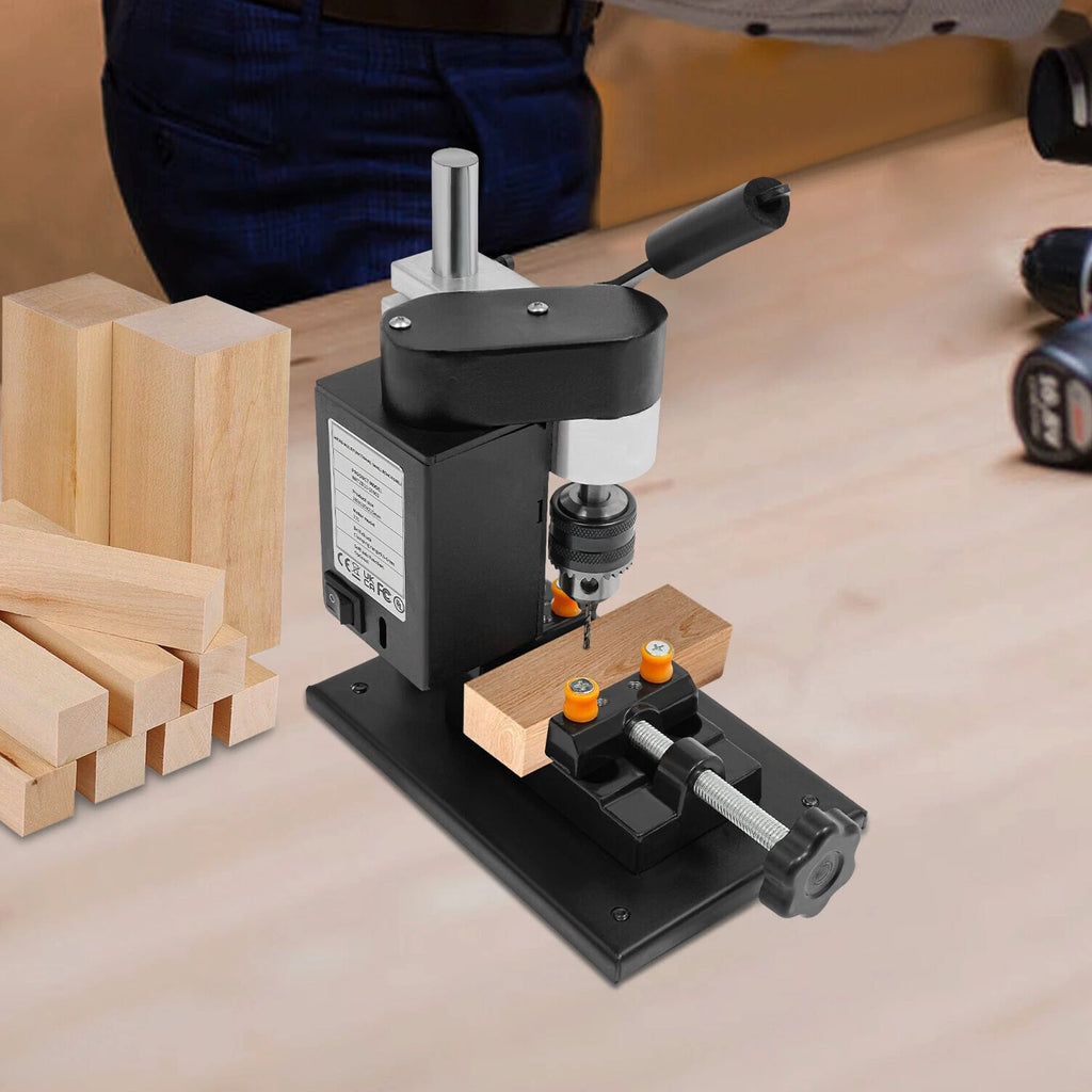 Power Bench Drill, Mini Drill Press, Adjustable Speed Electric Drilling Machine~