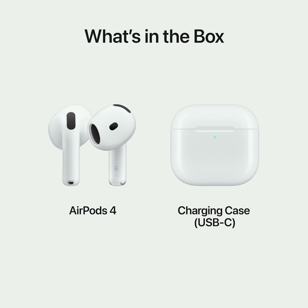 Apple AirPods 4 Wireless Earbuds with H2 Chip