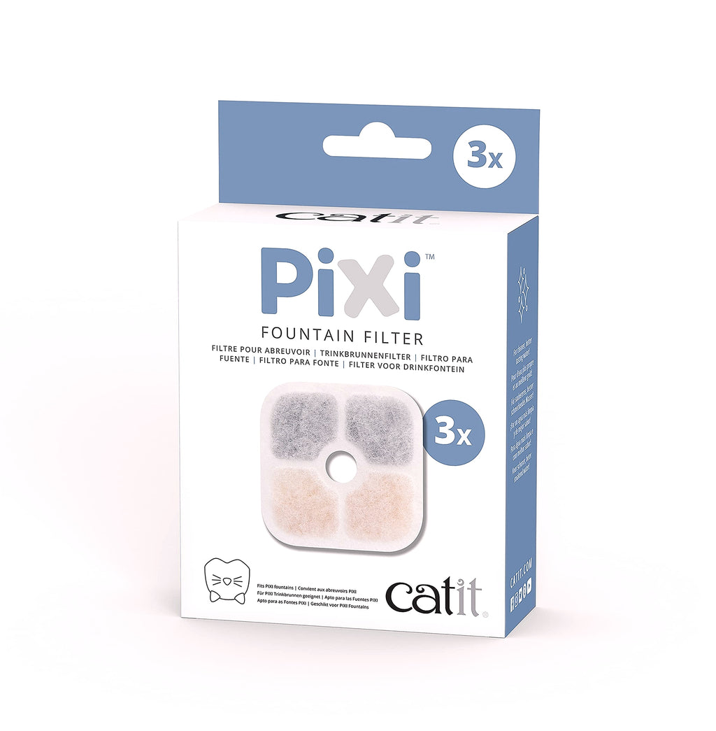 Catit PIXI Replacement Water Filter 6-Pack for Cat Fountains