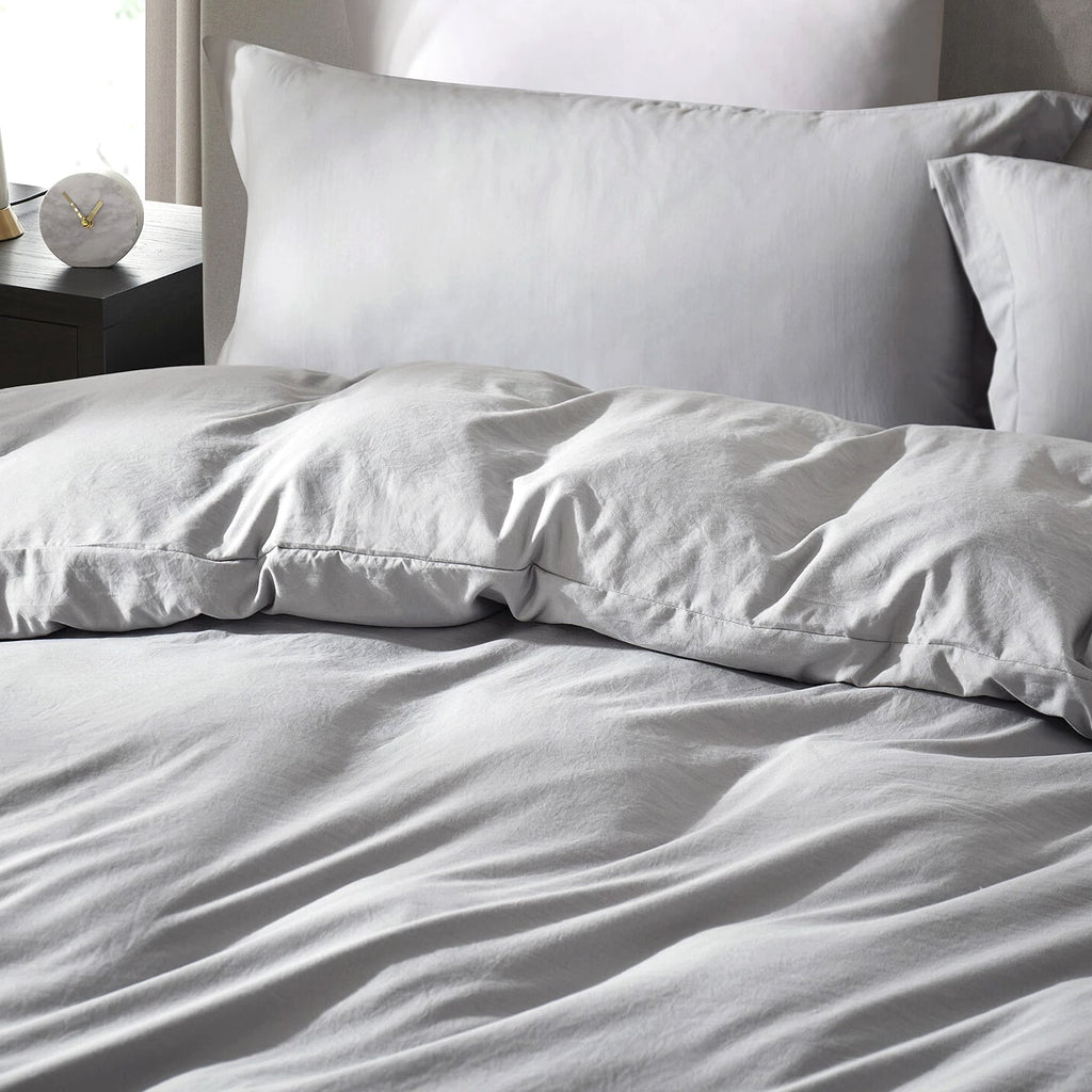 3 Pc Duvet Cover Set, King/Queen Soft Pre-Washed Comforter Cover & Pillow Shams