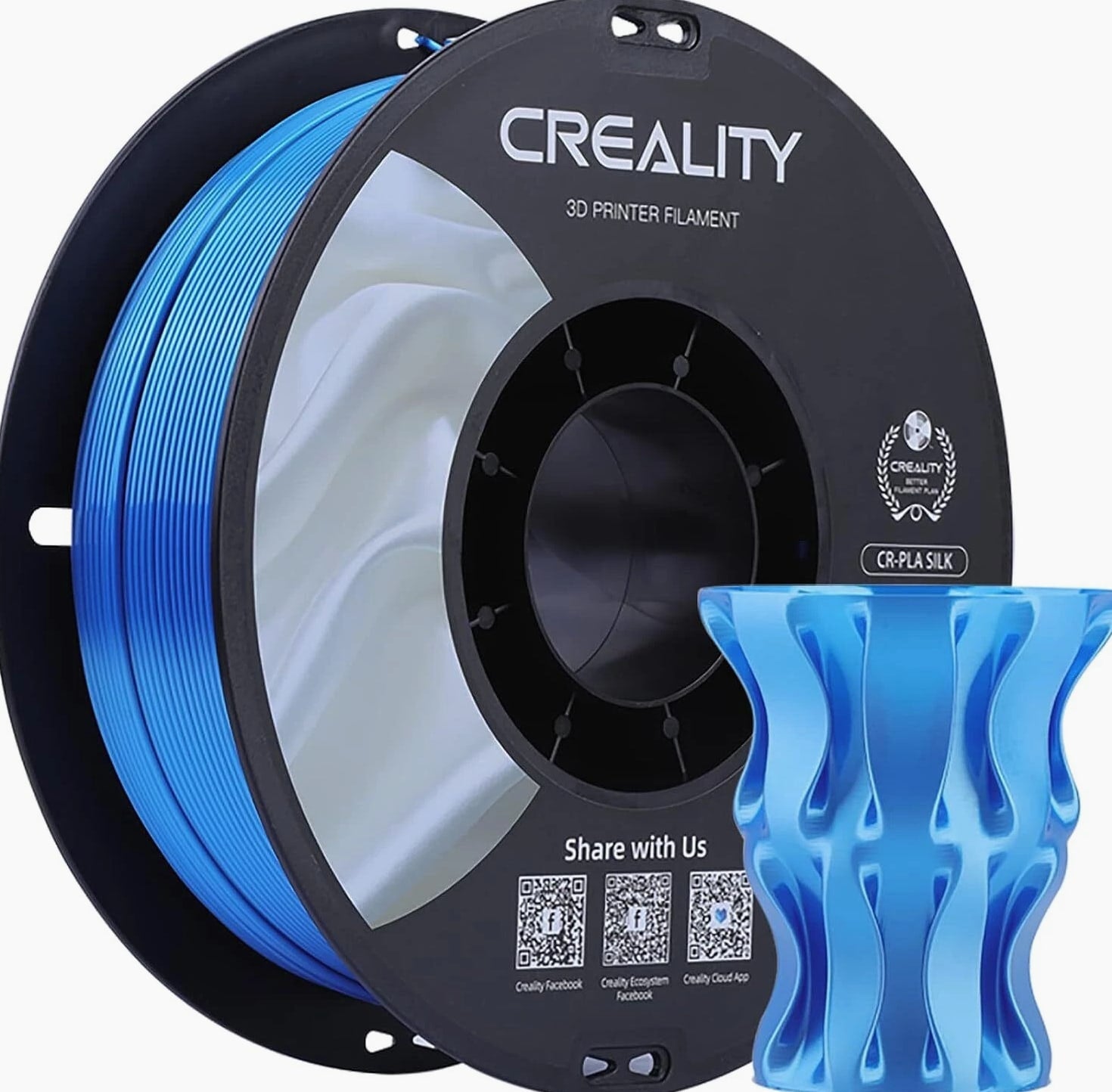 Creality PLA Filament 1.75mm 3D Printer Filament CR-Silk Printing Filament 1kg