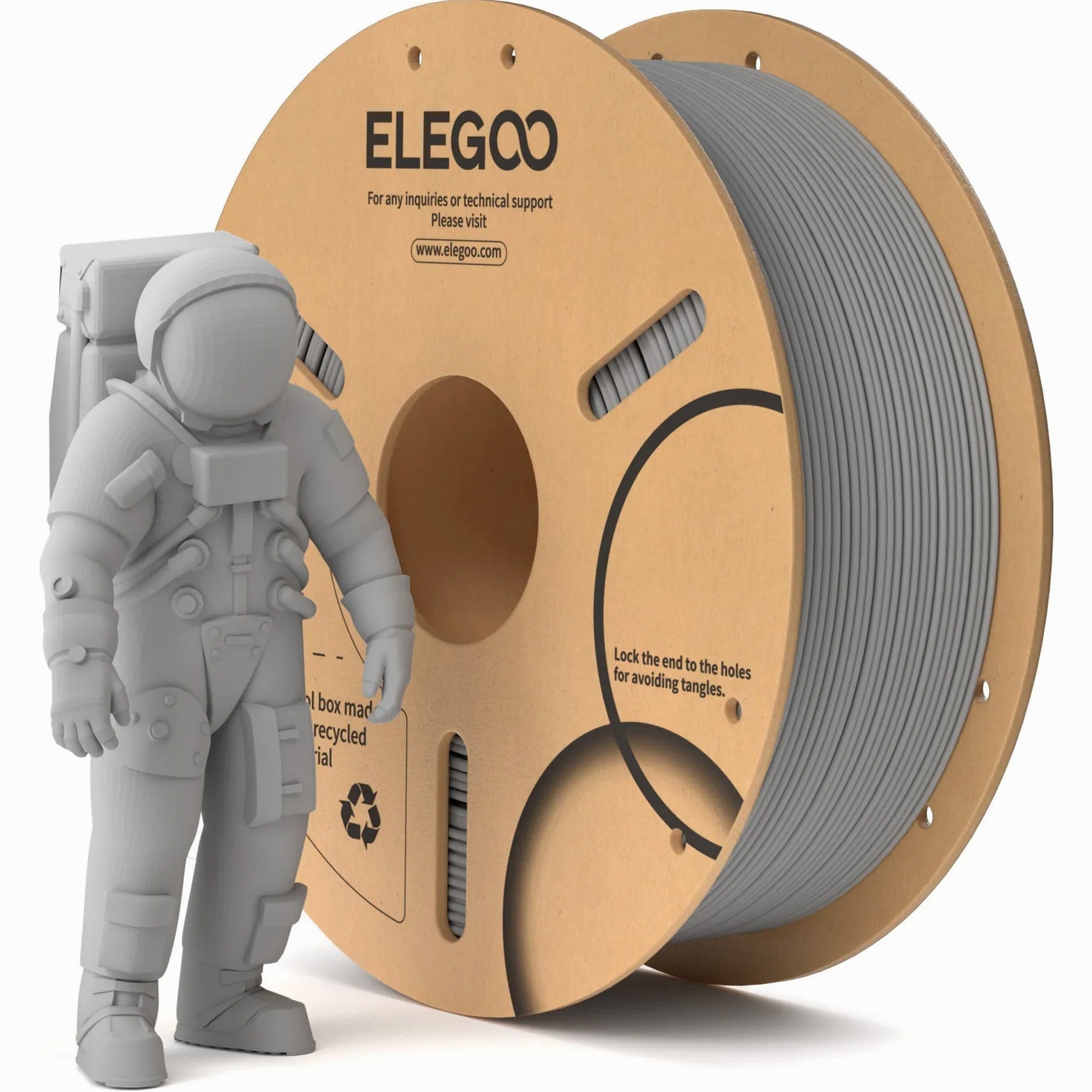 【Buy 6 Get 4 Free,Add 10】ELEGOO PLA PLA+ Rapid PLA+ ASA 3D Printer Filament 1KG
