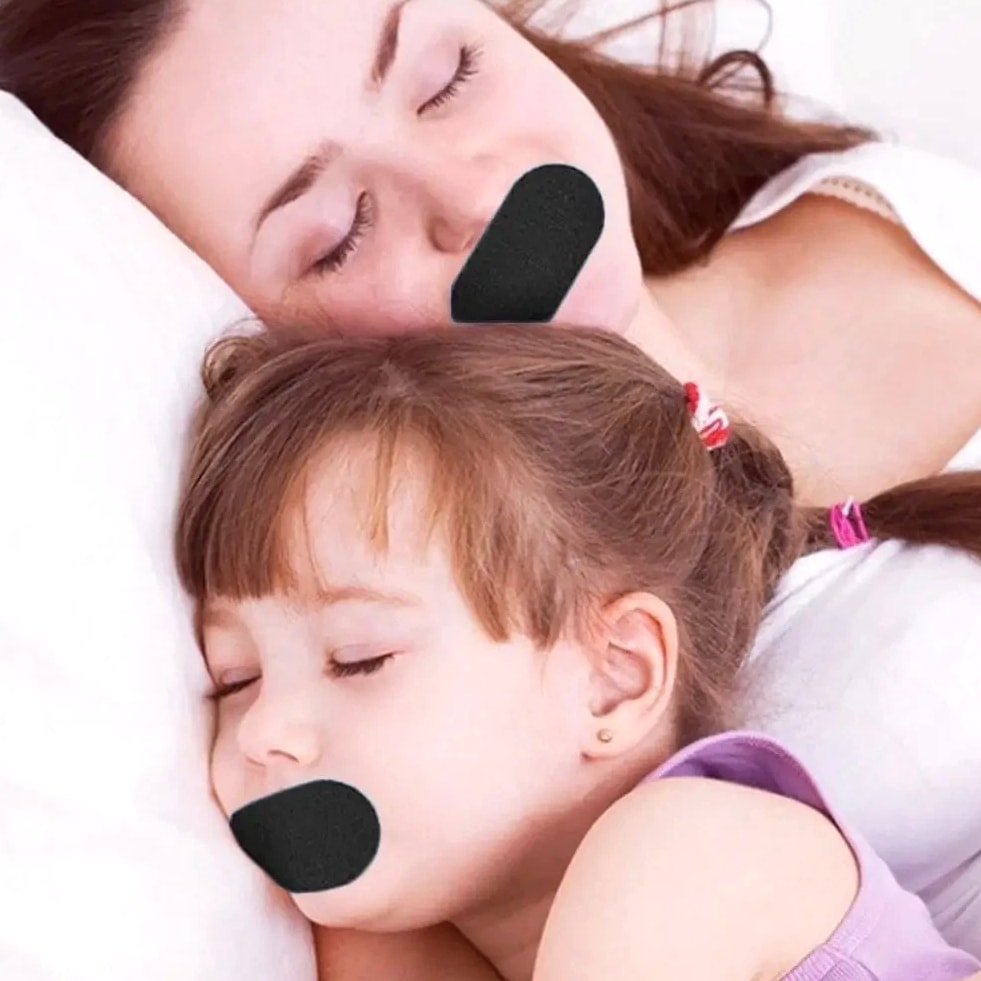 30pcs Anti Snore Mouth Breathing Tape for Better Sleep Nasal Strips