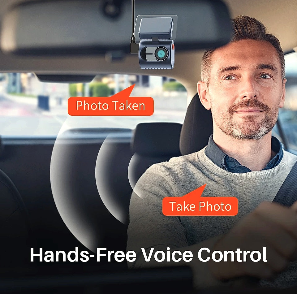 KAWA MINI 3 Pro 2K Dash Cam with WiFi and Voice Control