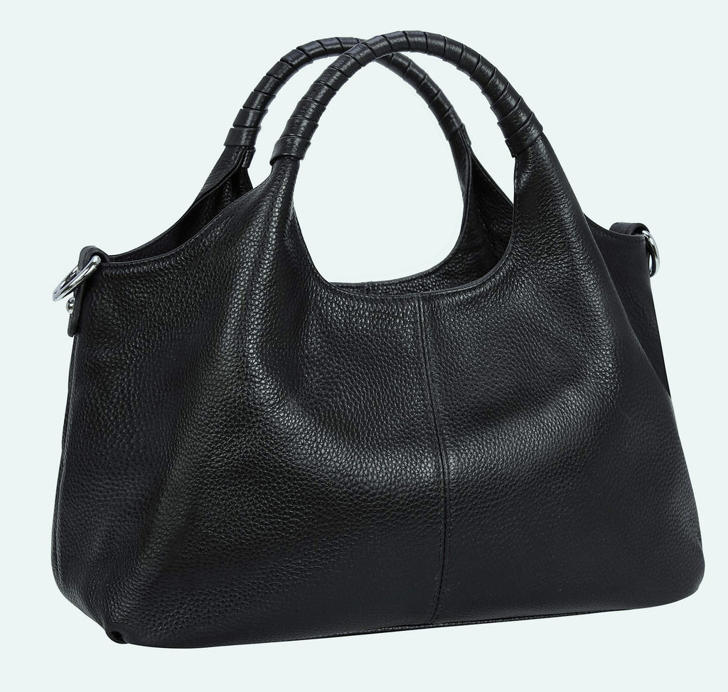 Iswee Genuine Leather Shoulder Bag Satchel Cross Body Tote